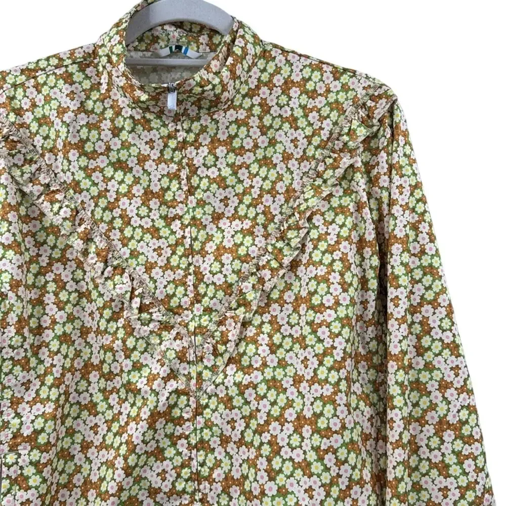 NWOT Tory Burch printed ruffle windbreaker, Printed Golf Skort set